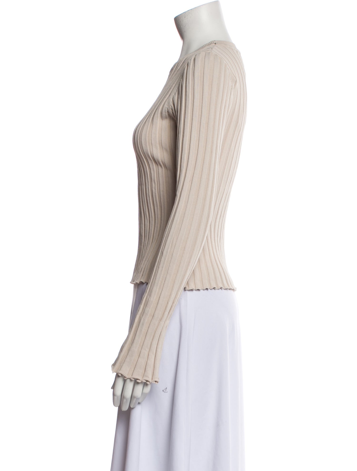 Dissh Crew Neck Long Sleeve Top