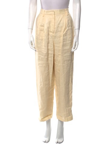 Dissh Pants Linen Wide Leg M