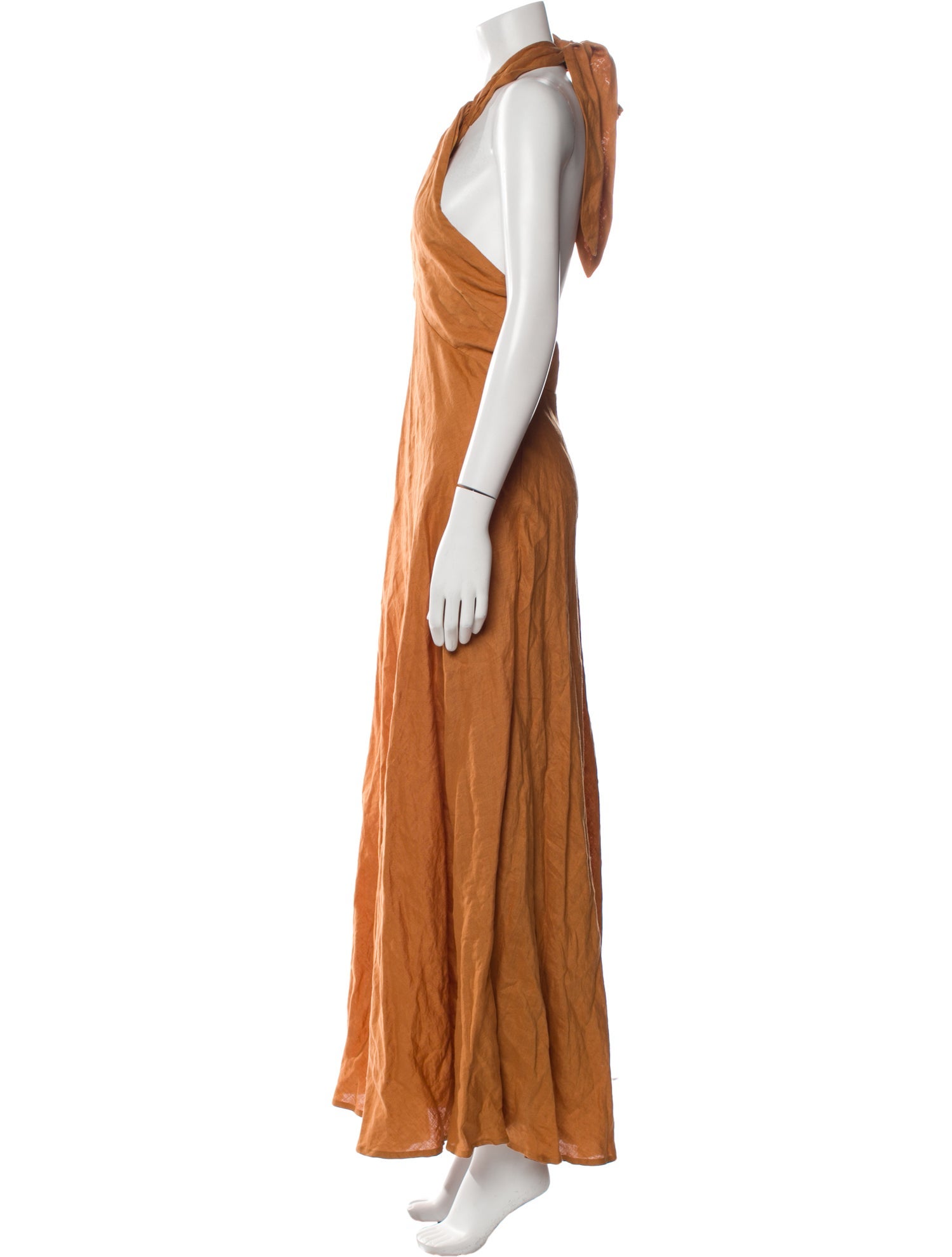 Dissh Linen Midi Length Dress