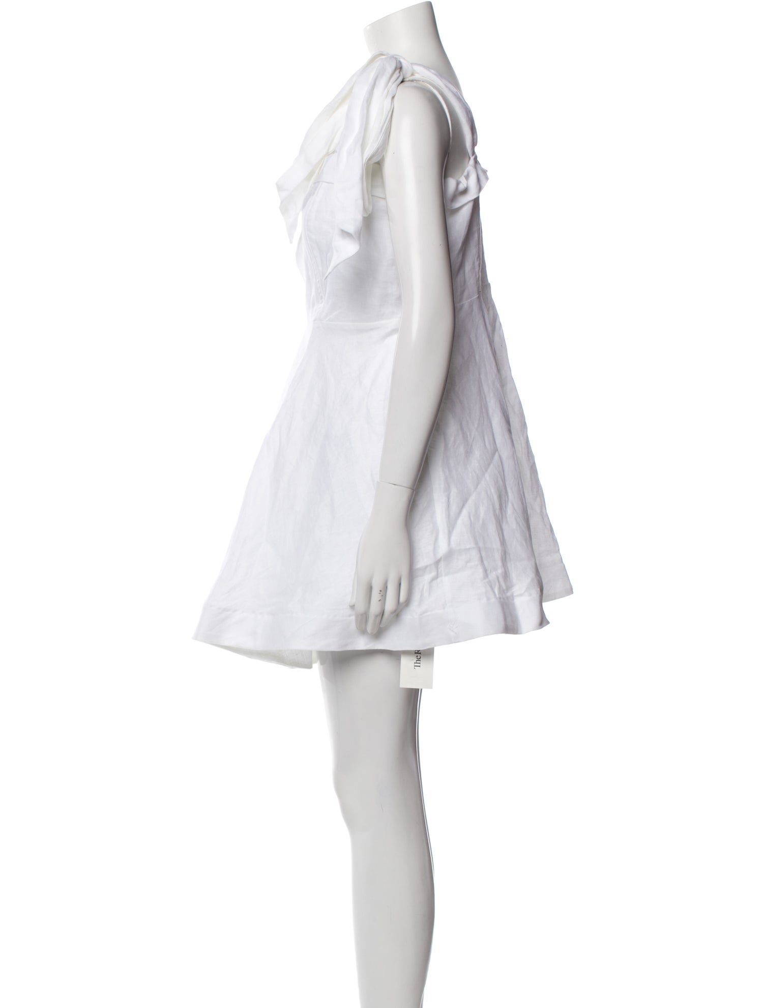 Dissh Linen Knee-Length Dress