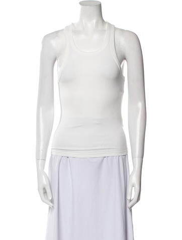 Dissh Tops Scoop Neck Sleeveless Top S