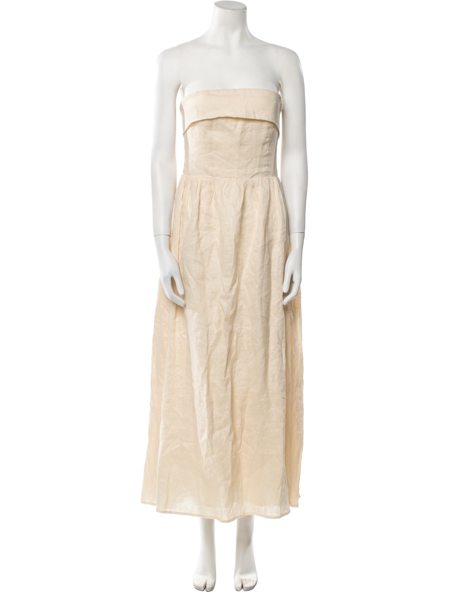 Dissh Linen Midi Length Dress