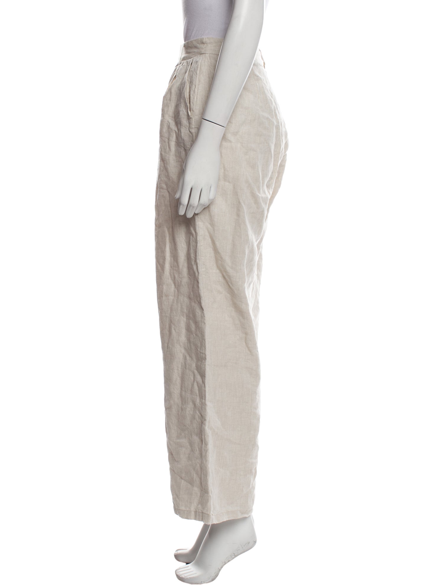Dissh Linen Wide Leg Pants