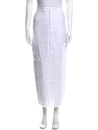 Dissh Linen Midi Length Skirt