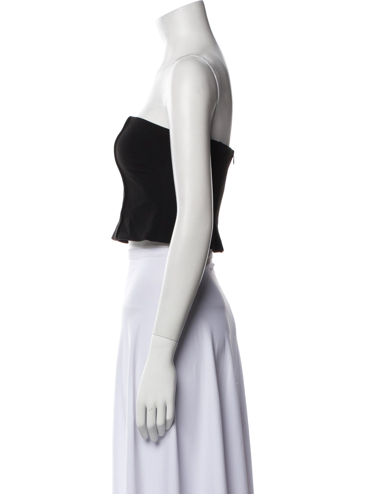 Dissh Strapless Crop Top