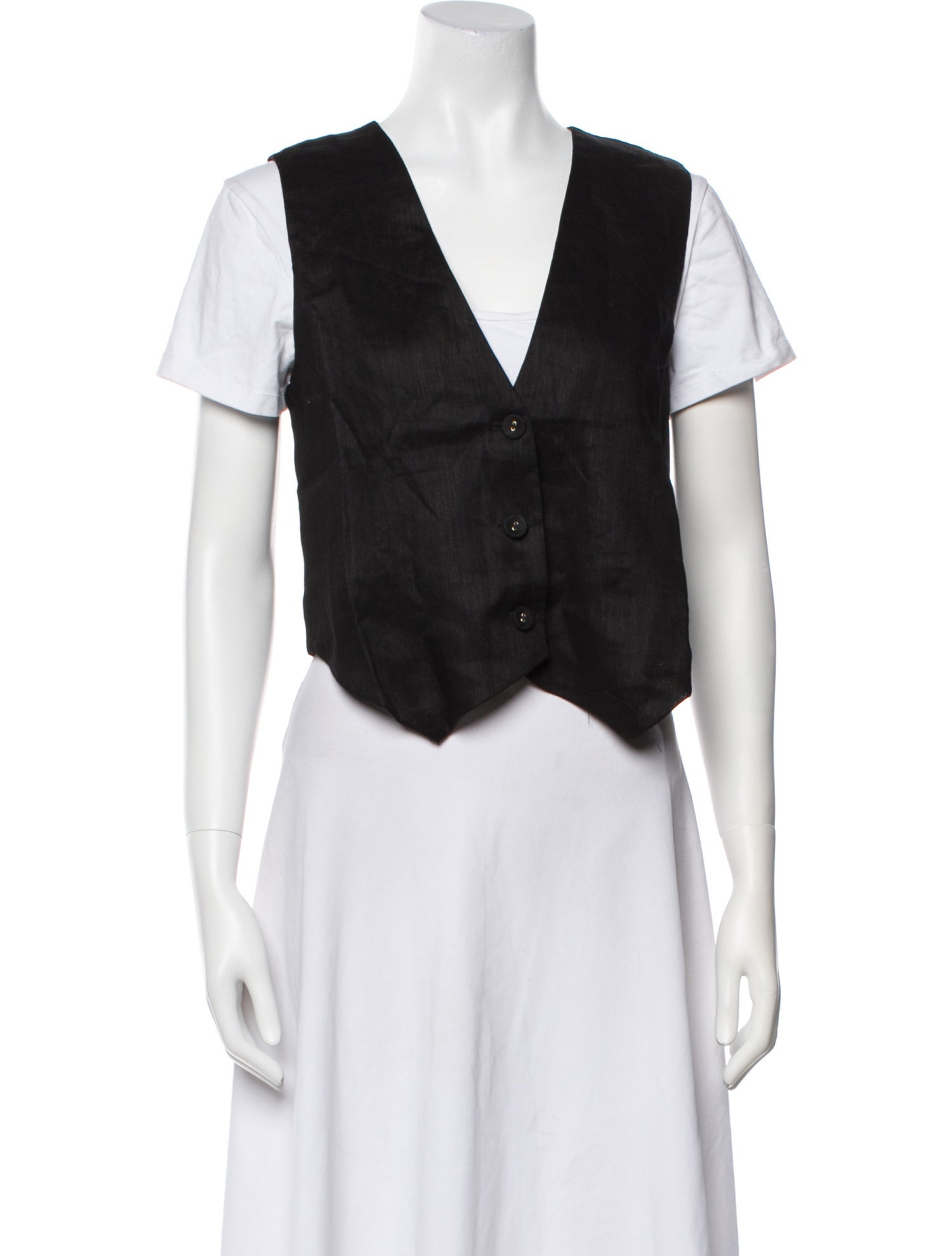 Dissh Linen Vest w/ Tags