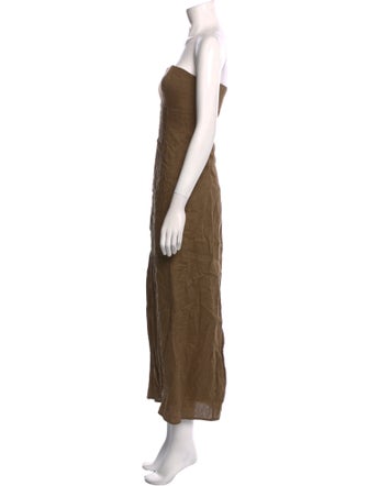 Dissh Linen Midi Length Dress