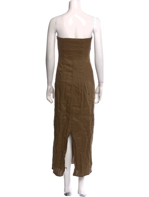 Dissh Linen Midi Length Dress