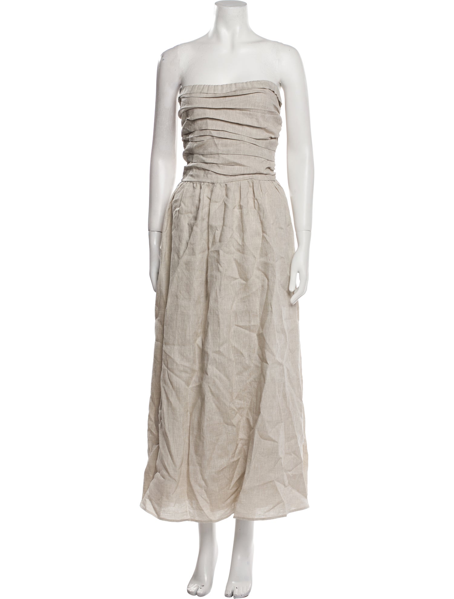 Dissh Strapless Midi Length Dress