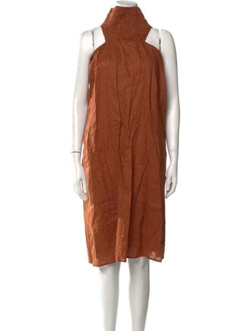 Dissh Linen Midi Length Dress