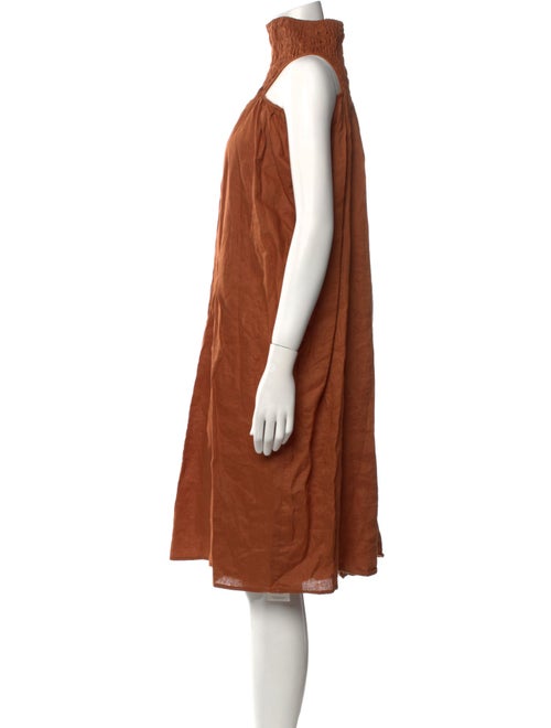 Dissh Linen Midi Length Dress