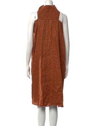 Dissh Linen Midi Length Dress