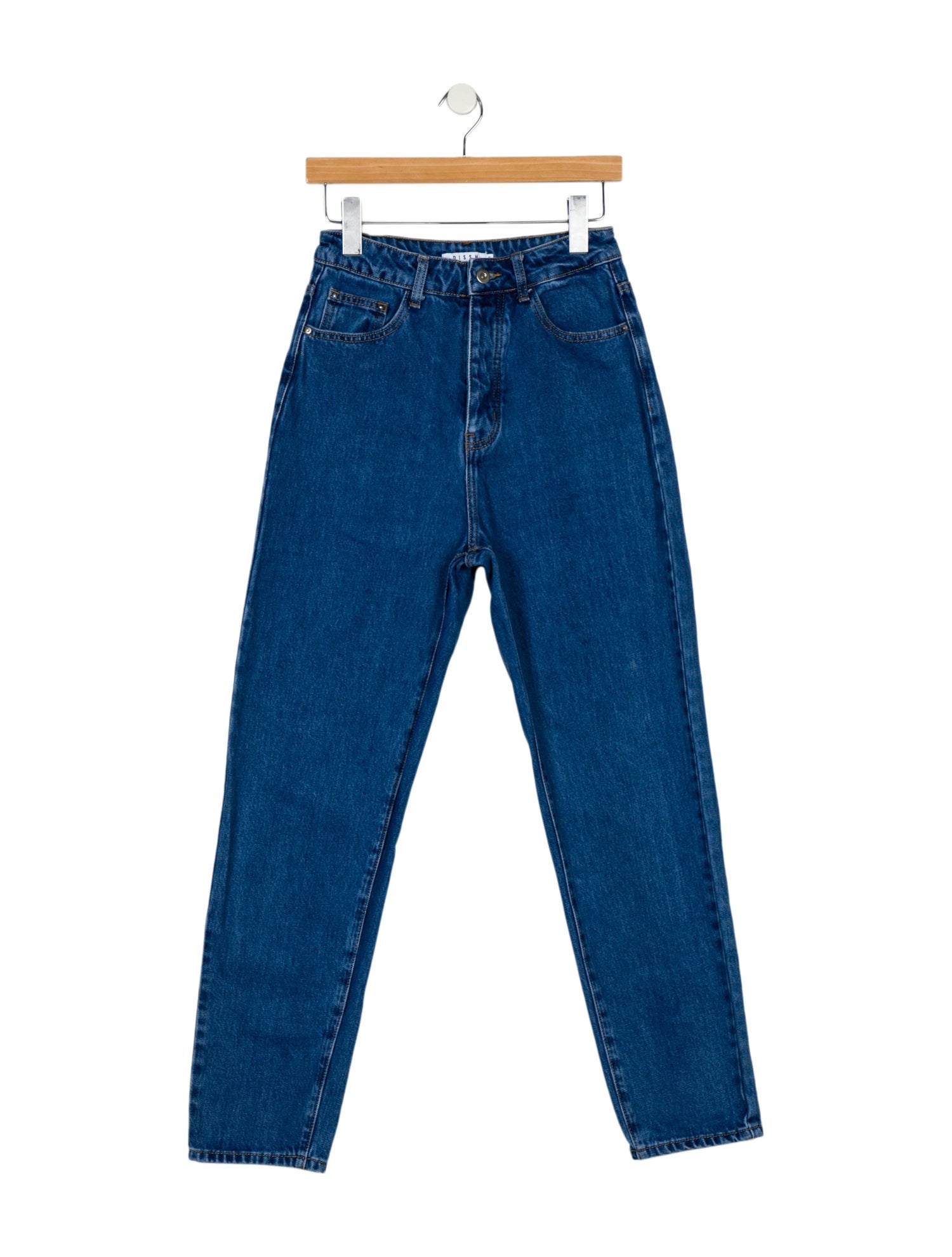 Dissh High-Rise Straight Leg Jeans