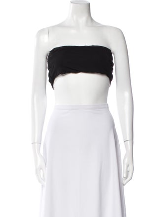 Dissh Strapless Crop Top