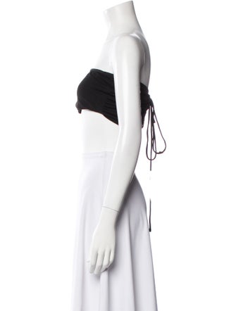 Dissh Strapless Crop Top