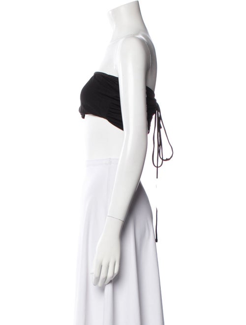 Dissh Strapless Crop Top