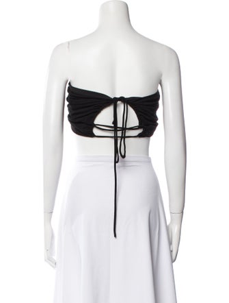 Dissh Strapless Crop Top