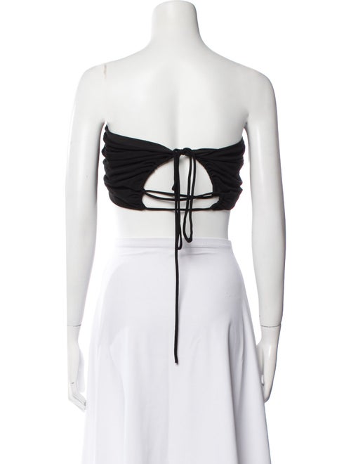 Dissh Strapless Crop Top