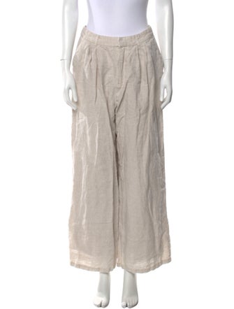 Dissh Linen Wide Leg Pants