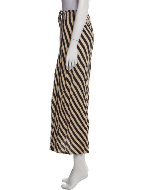 Dissh Striped Midi Length Skirt