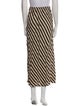 Dissh Striped Midi Length Skirt