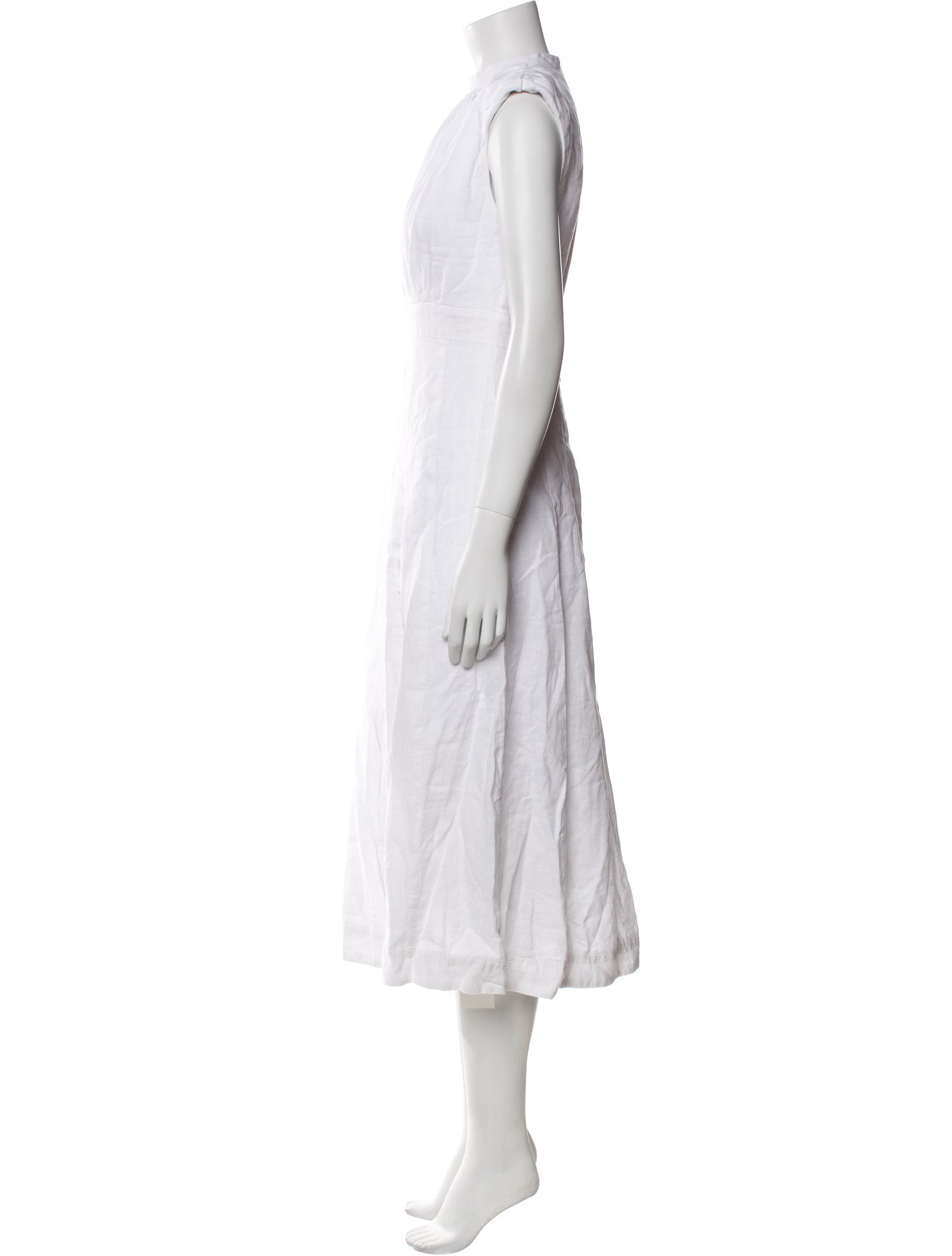 Dissh Linen Midi Length Dress