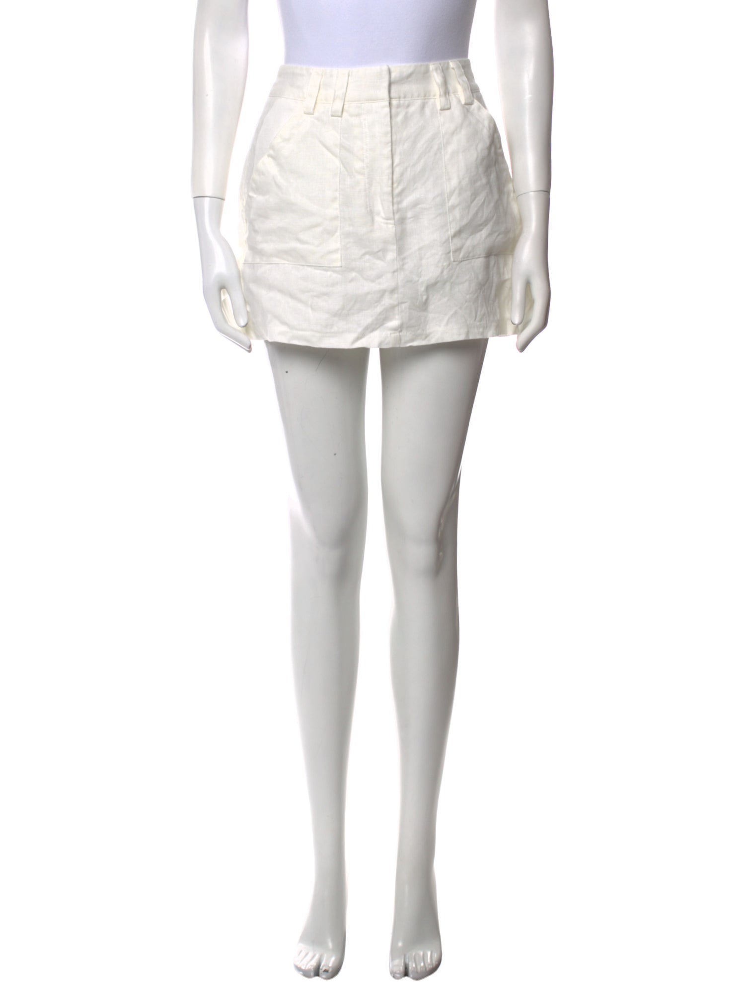 Dissh Linen Mini Skirt