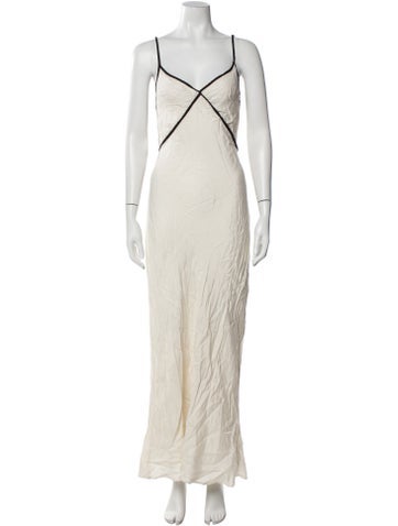 Dissh Dresses V-Neck Long Dress XL