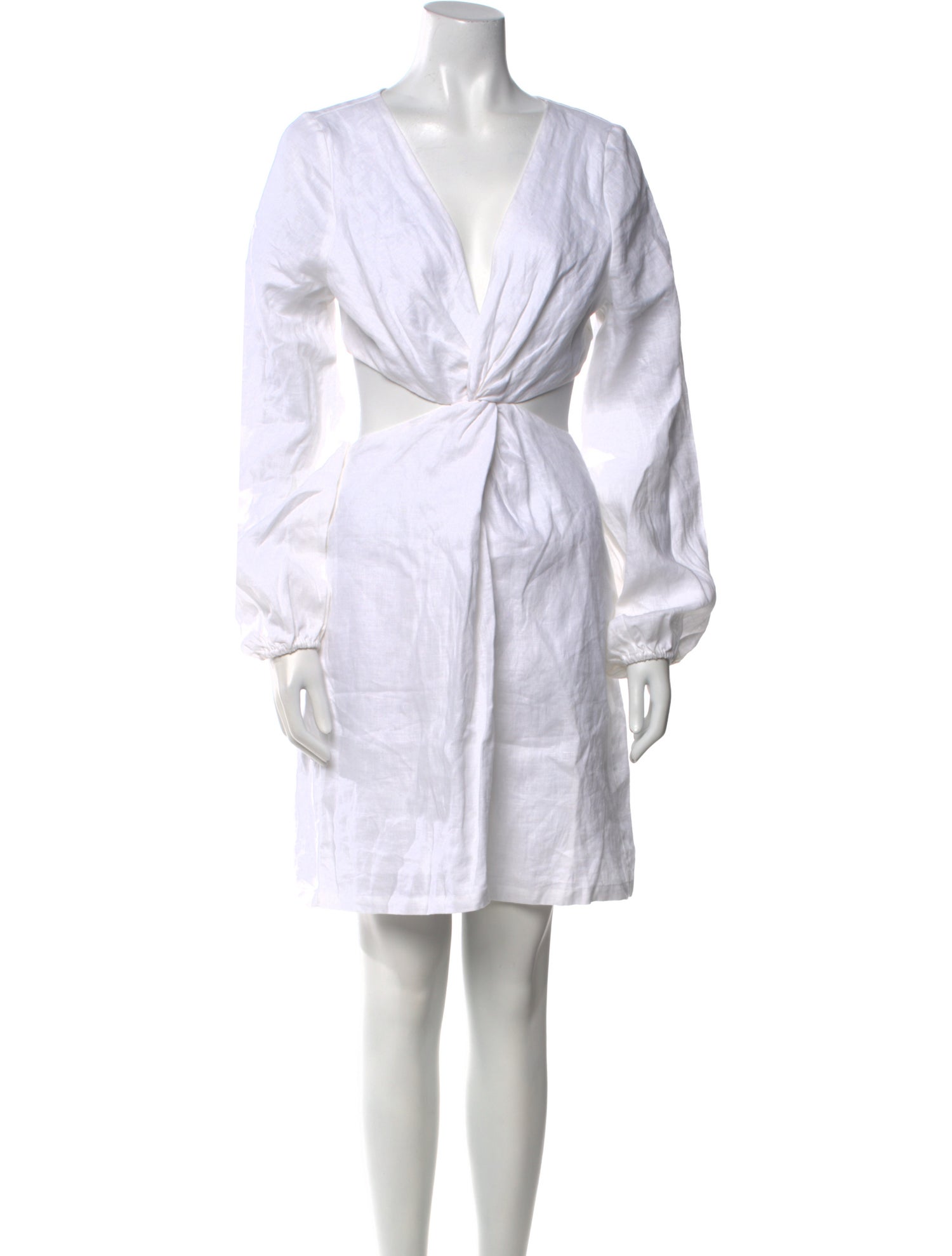 Dissh Linen Knee-Length Dress