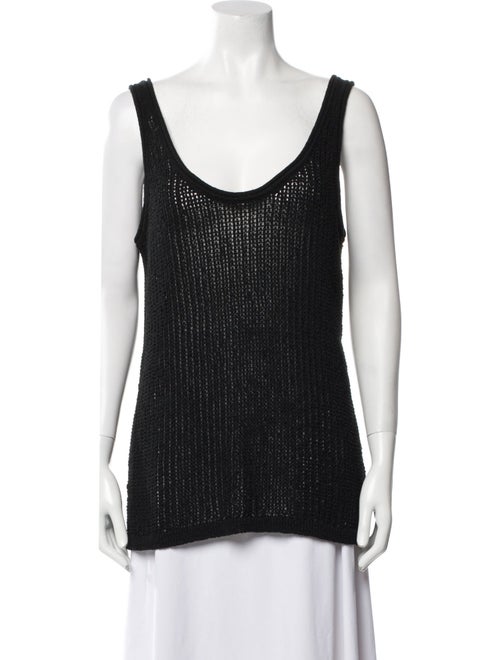 Dissh Scoop Neck Sleeveless Top