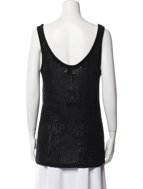 Dissh Scoop Neck Sleeveless Top