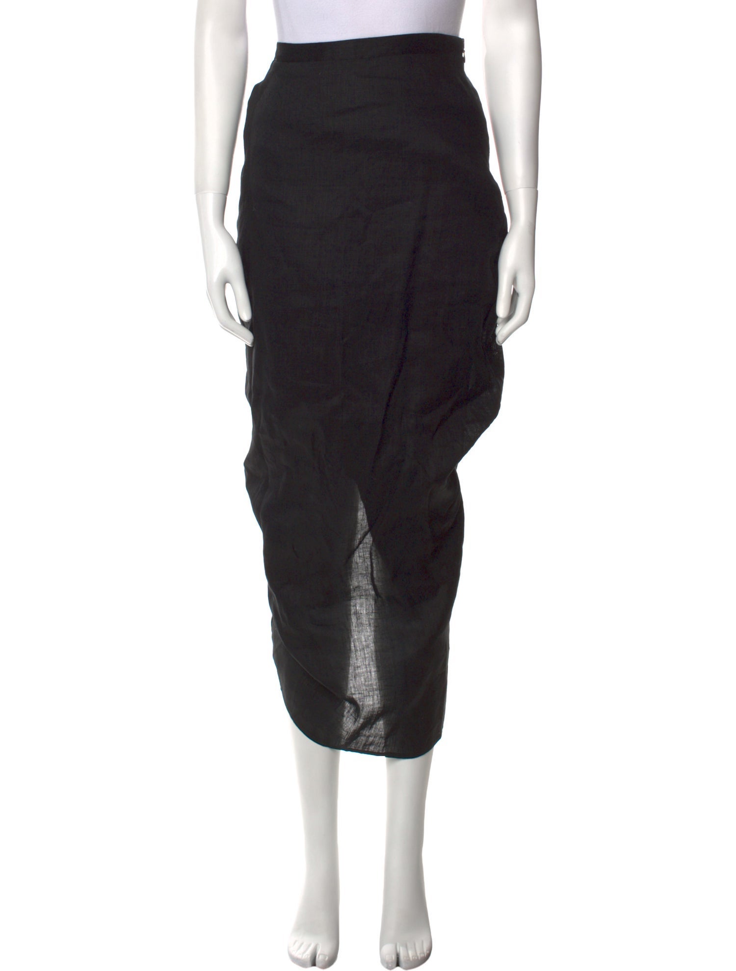 Dissh Linen Midi Length Skirt