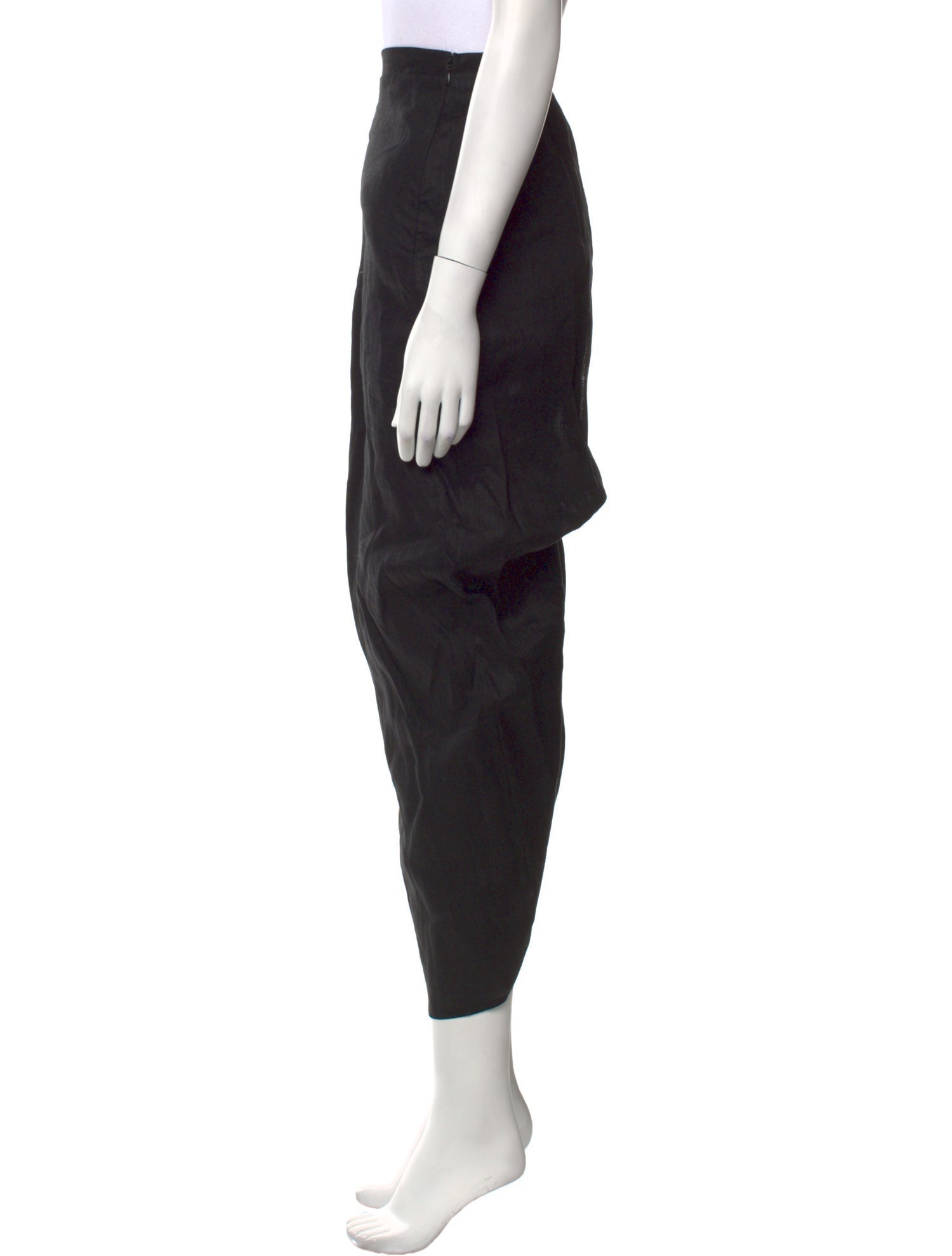 Dissh Linen Midi Length Skirt