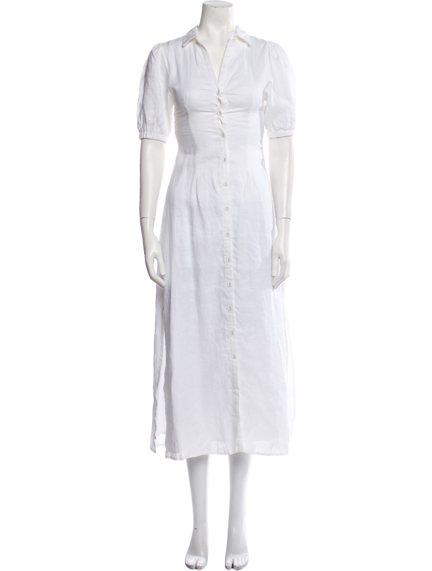 Dissh Linen Long Dress w/ Tags