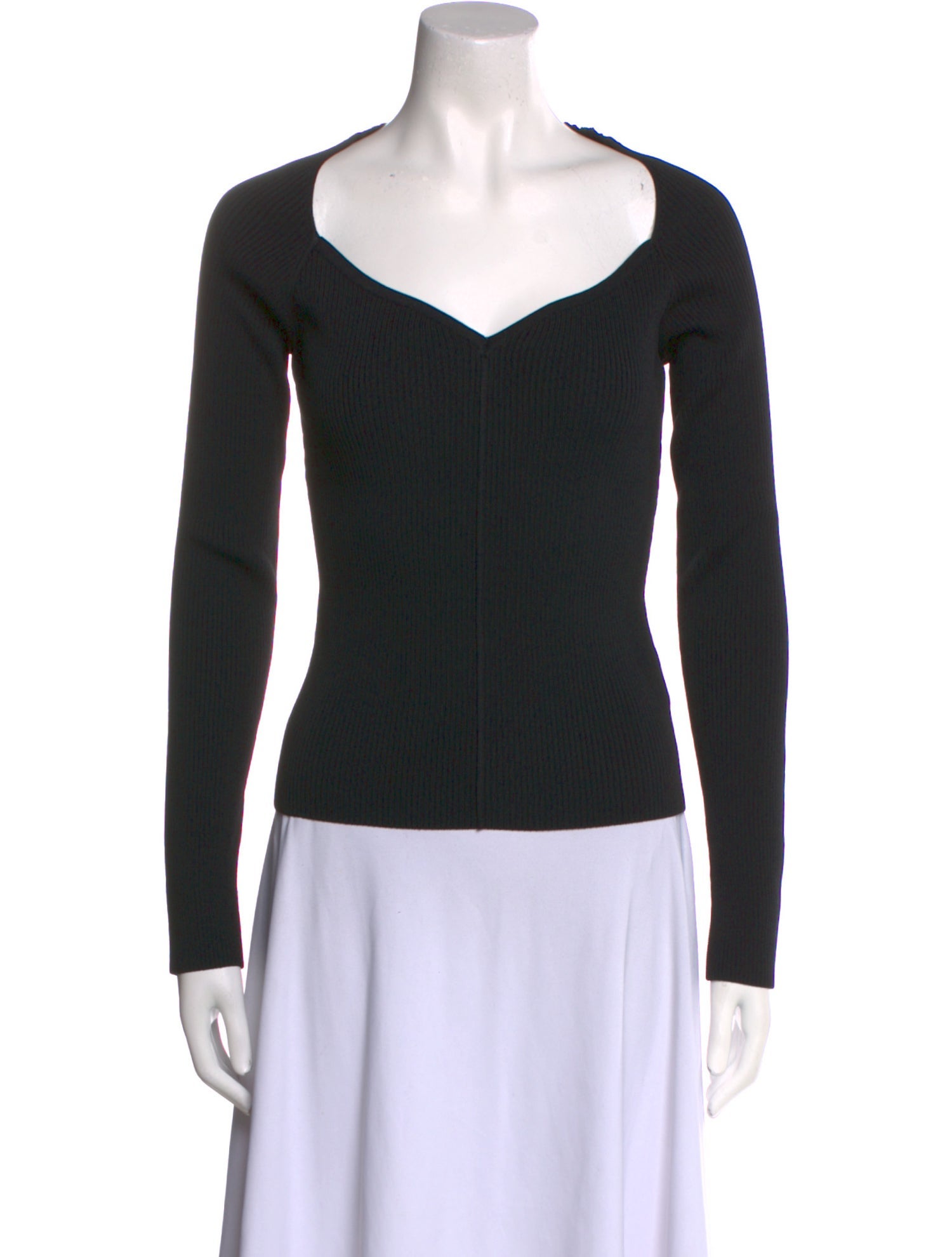 Dissh V-Neck Long Sleeve Top