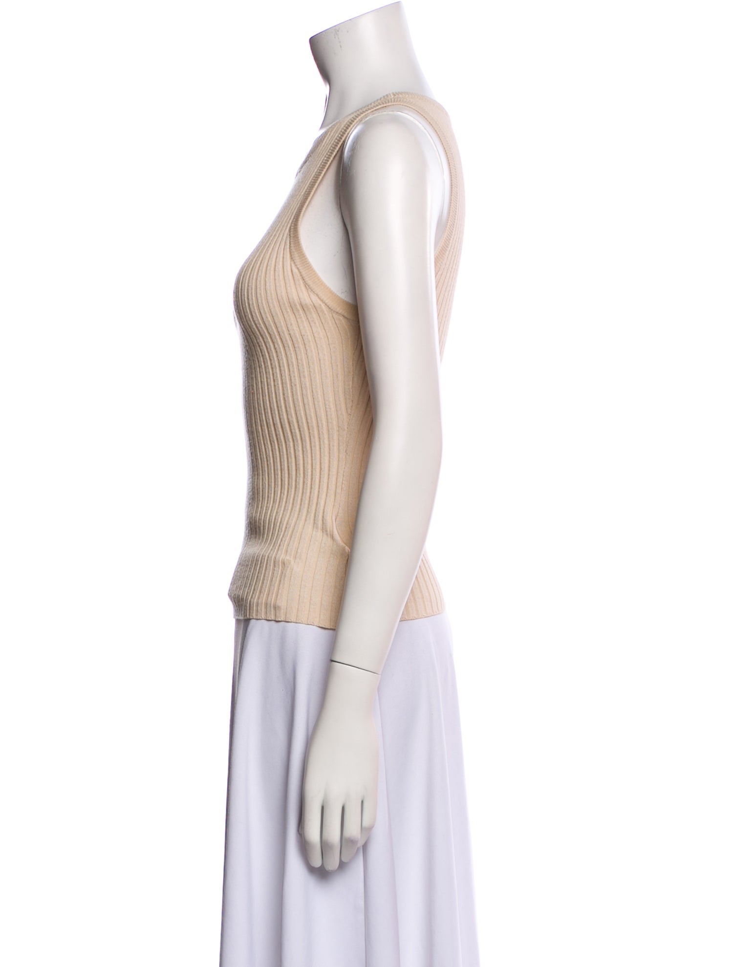 Dissh Crew Neck Sleeveless Top