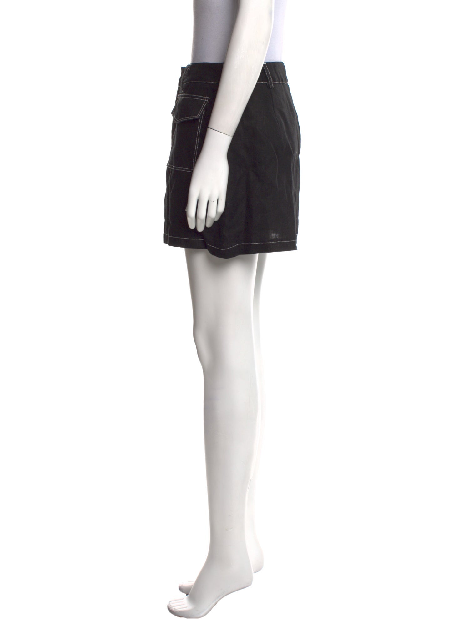 Dissh Linen Mini Shorts