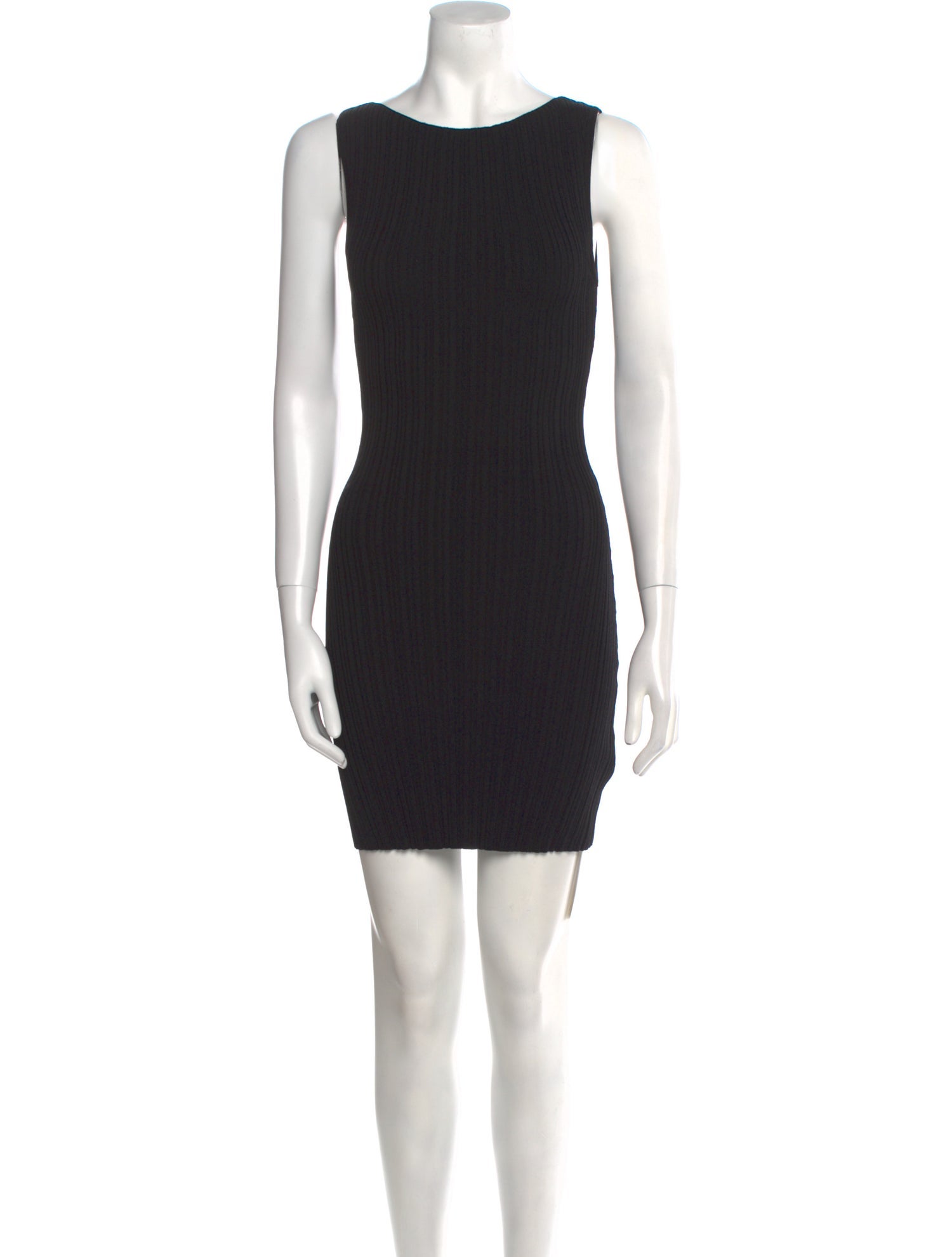 Dissh Bateau Neckline Mini Dress