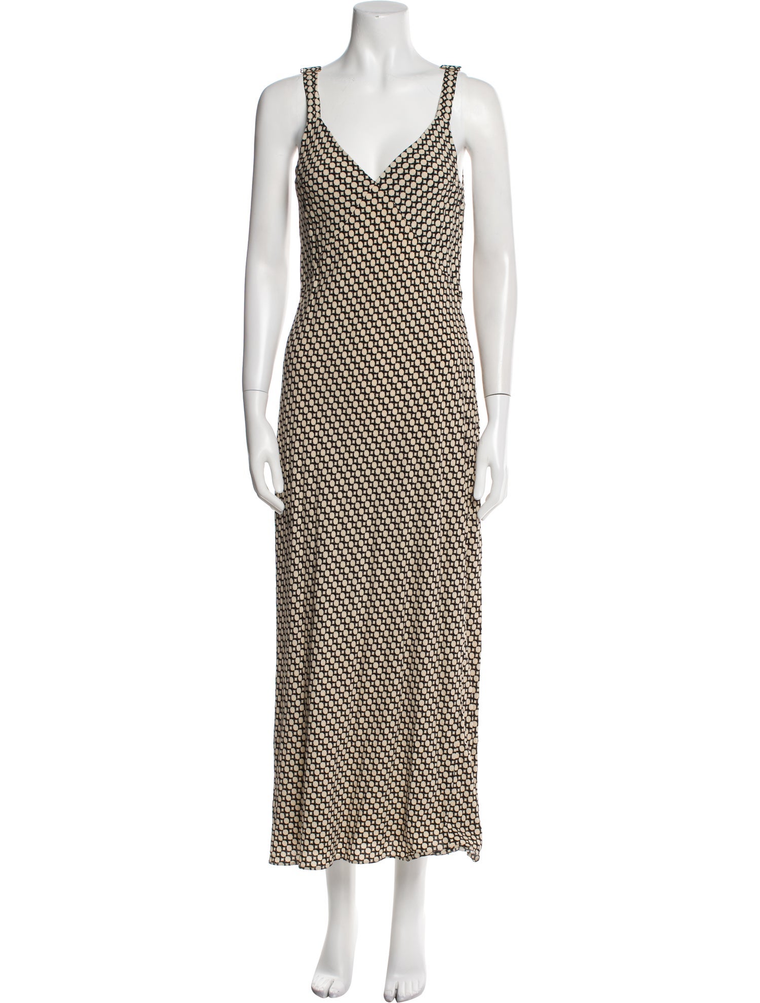 Dissh Polka Dot Print Long Dress