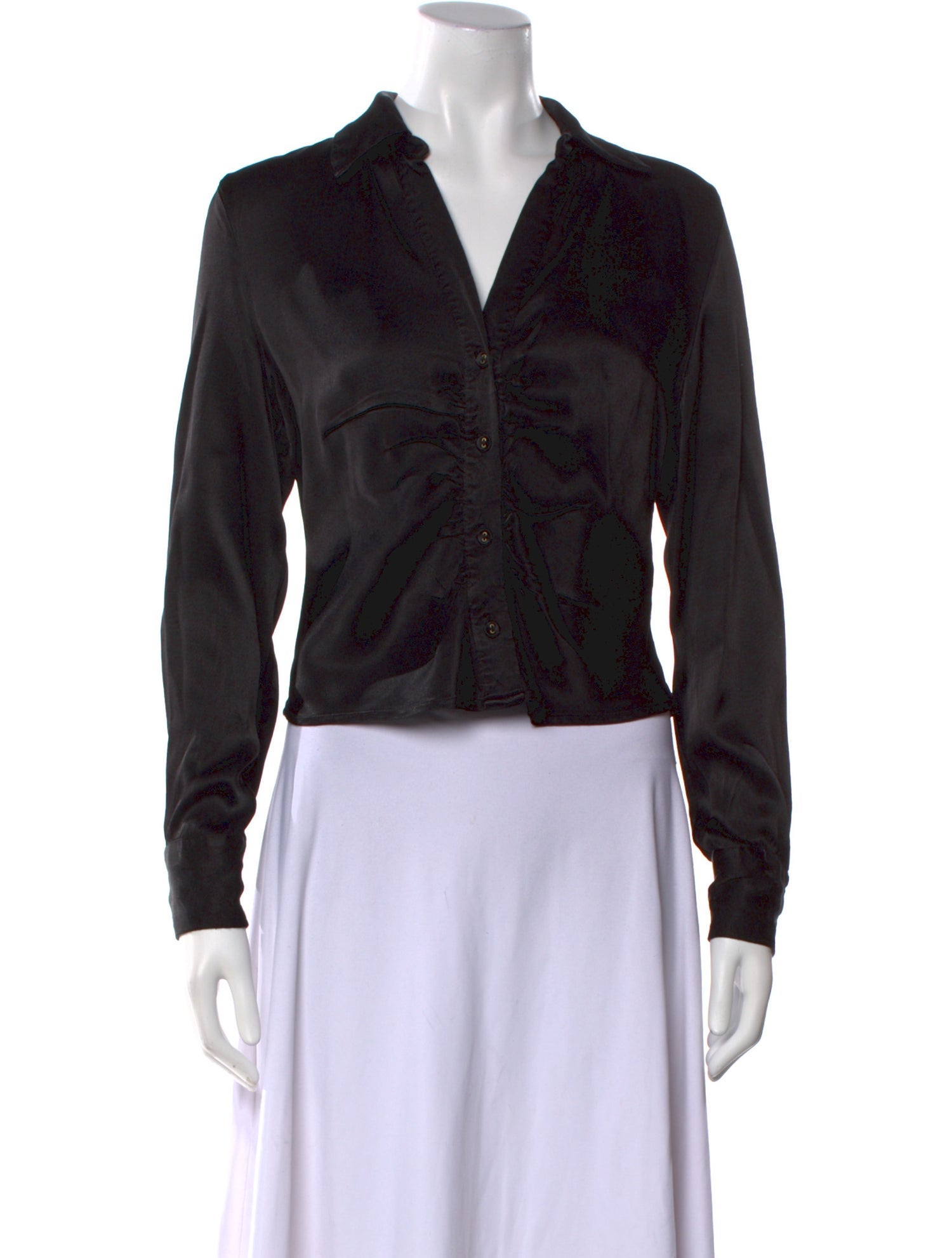 Dissh Long Sleeve Crop Top