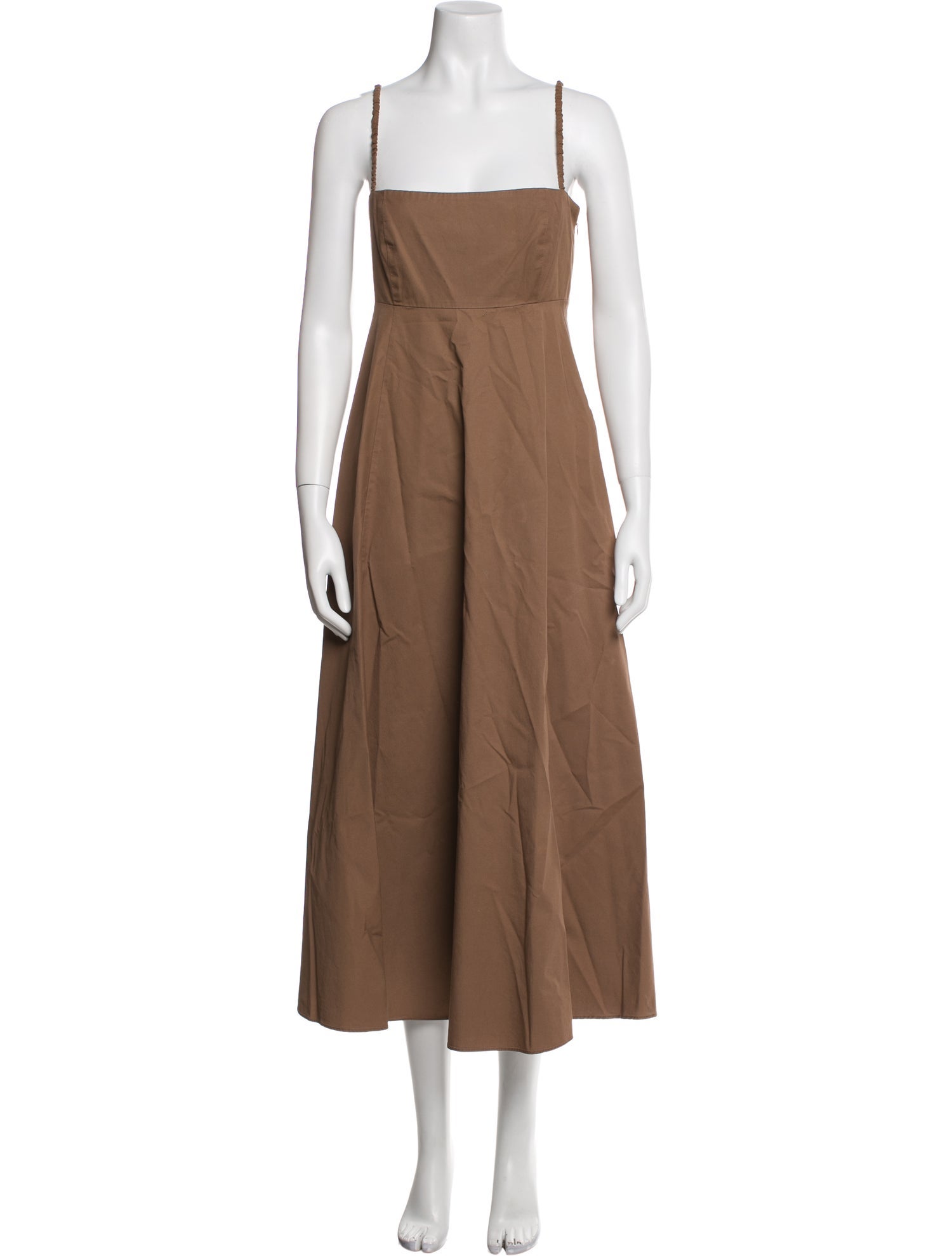 Dissh Square Neckline Midi Length Dress