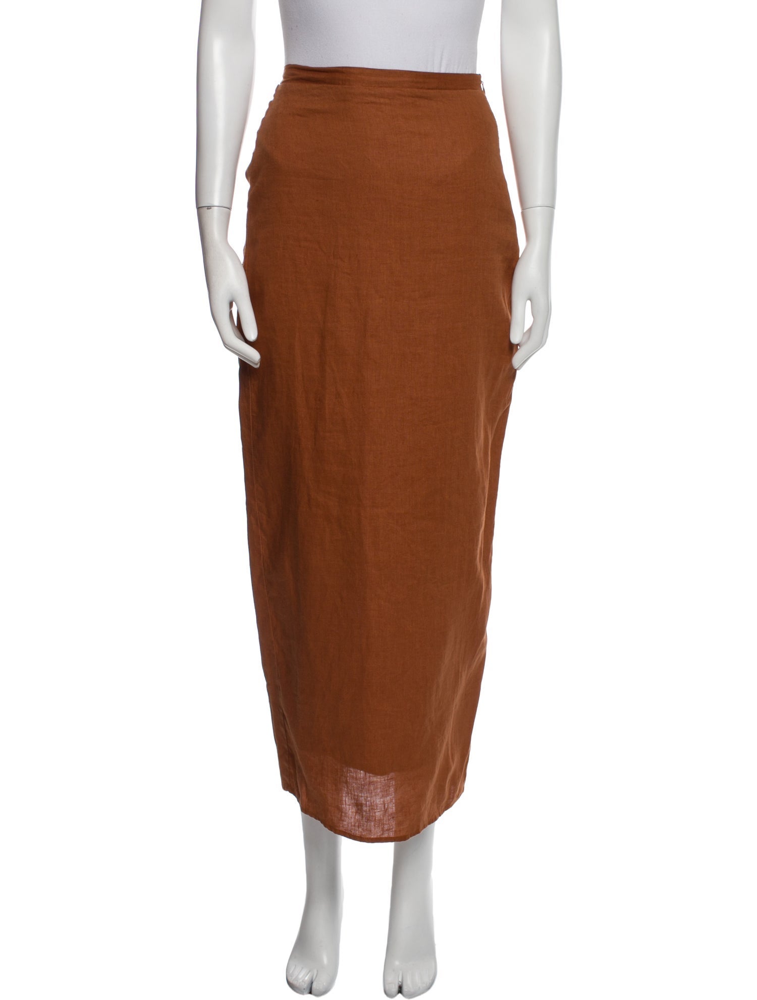 Dissh Linen Midi Length Skirt