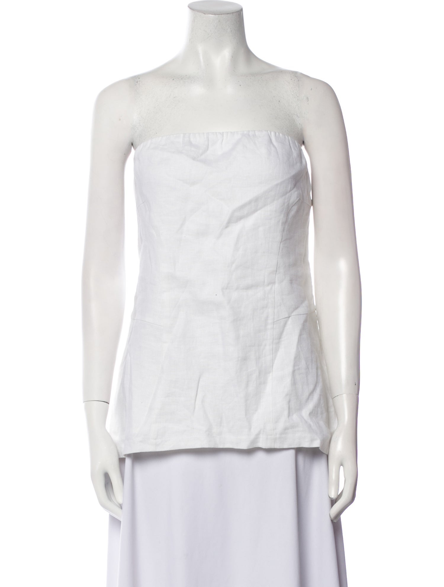 Dissh Linen Strapless Top w/ Tags