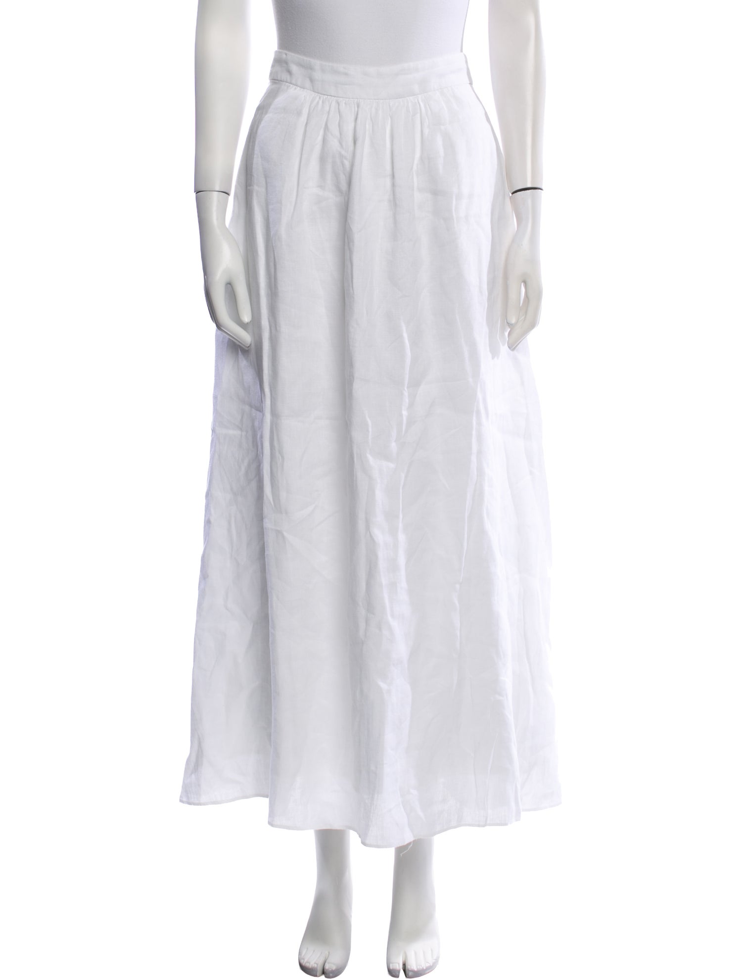 Dissh Linen Midi Length Skirt