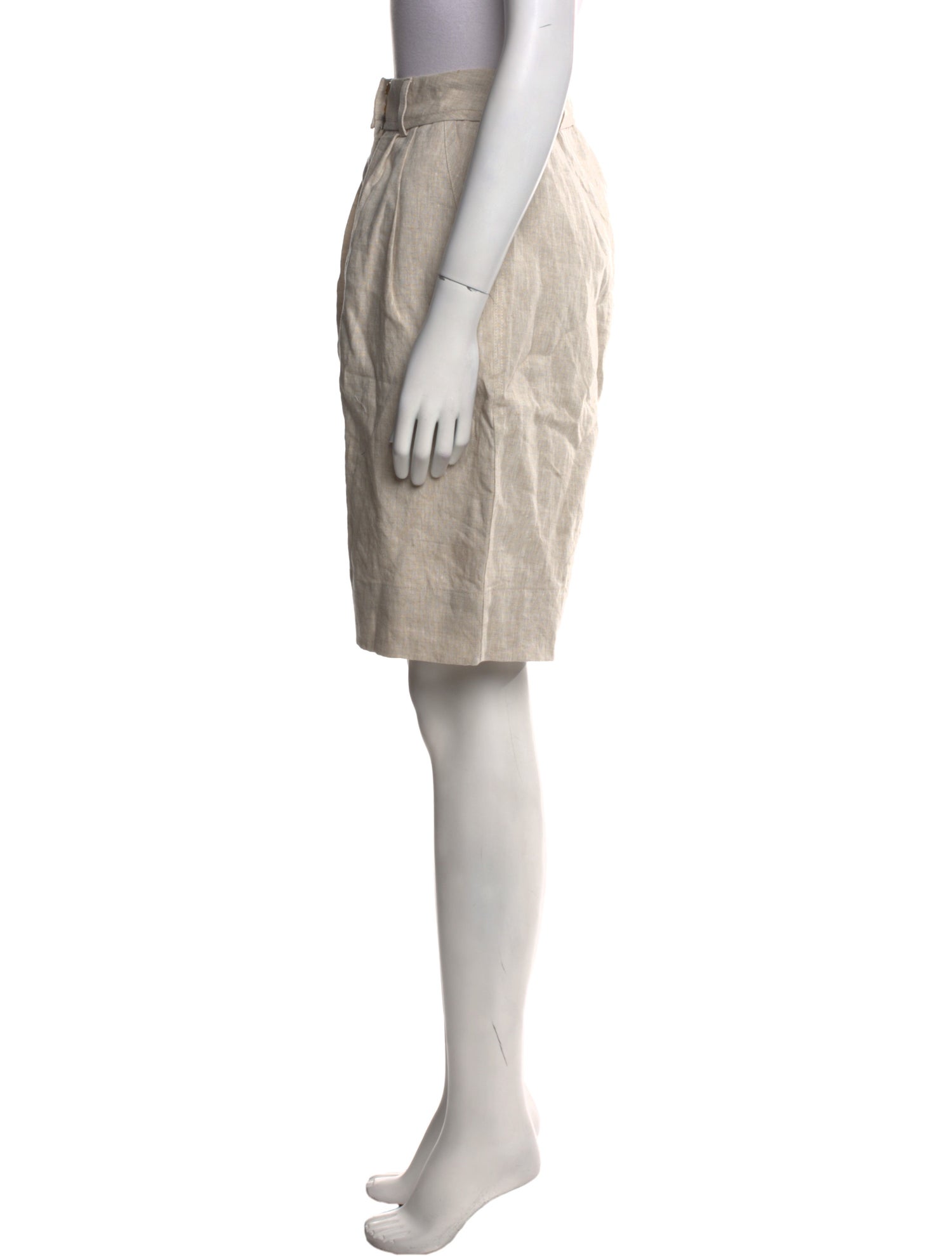 Dissh Linen Knee-Length Shorts w/ Tags