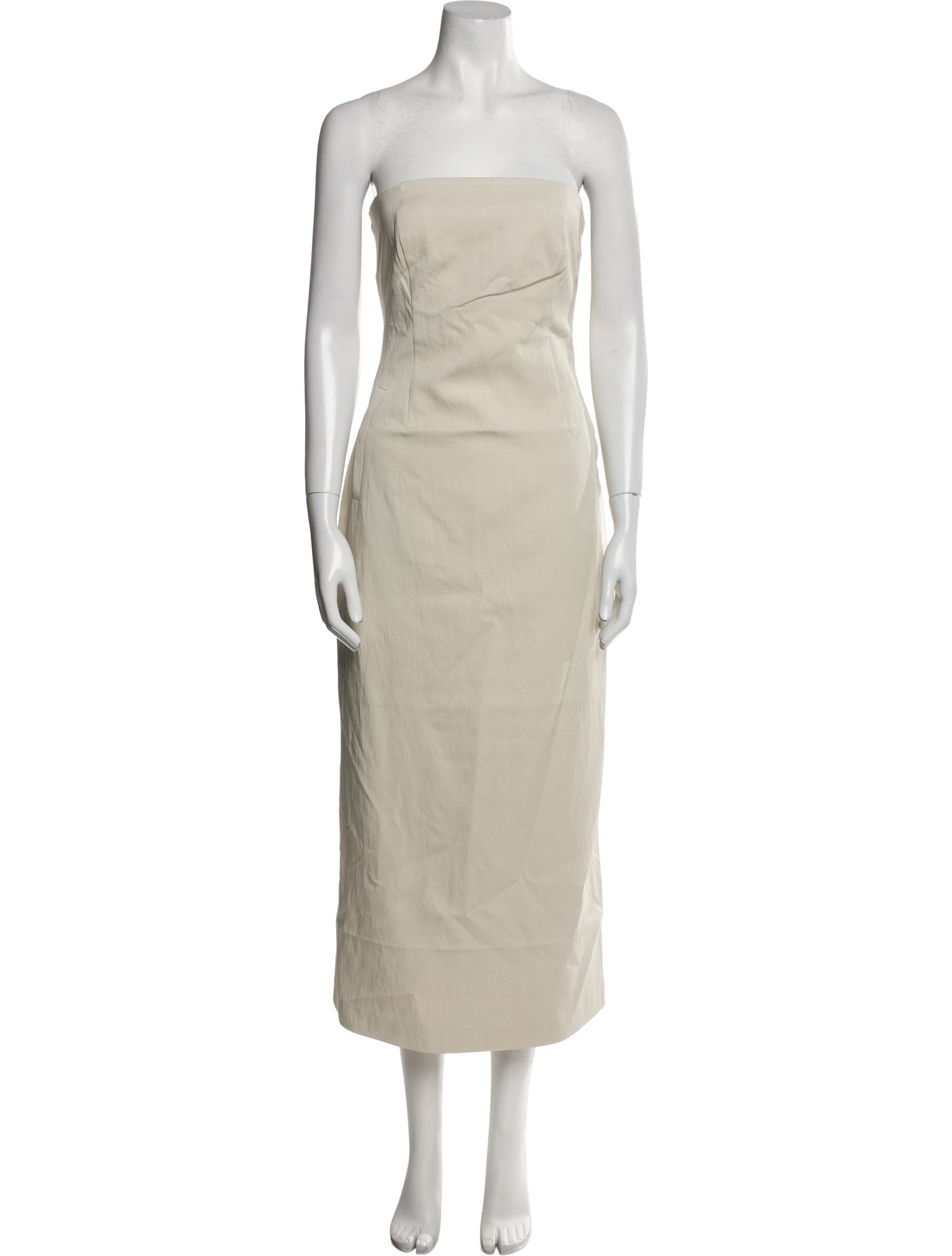 Dissh Strapless Midi Length Dress w/ Tags