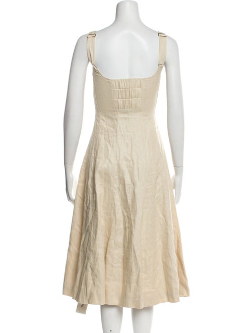 Dissh Linen Midi Length Dress