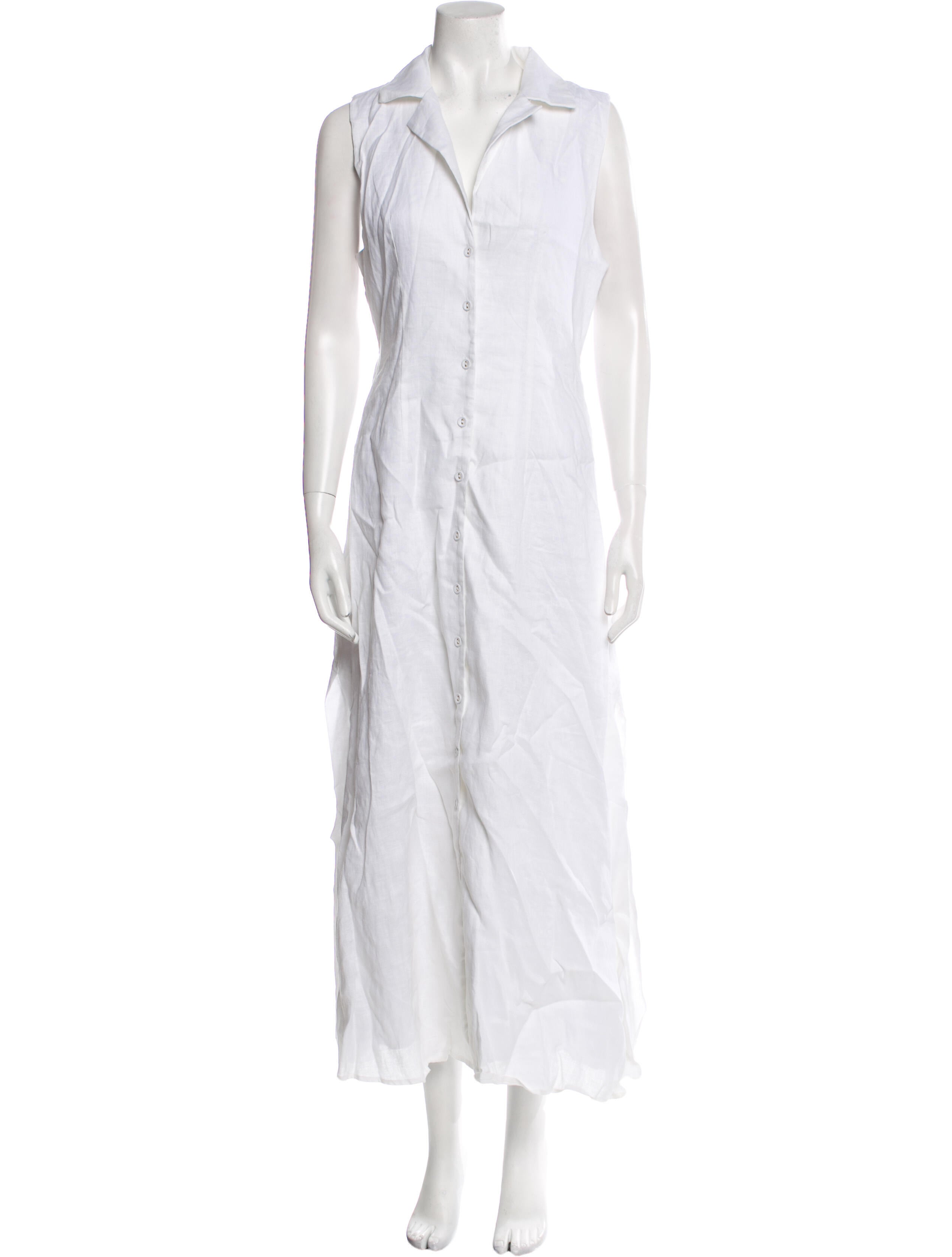 Dissh Linen Long Dress w/ Tags