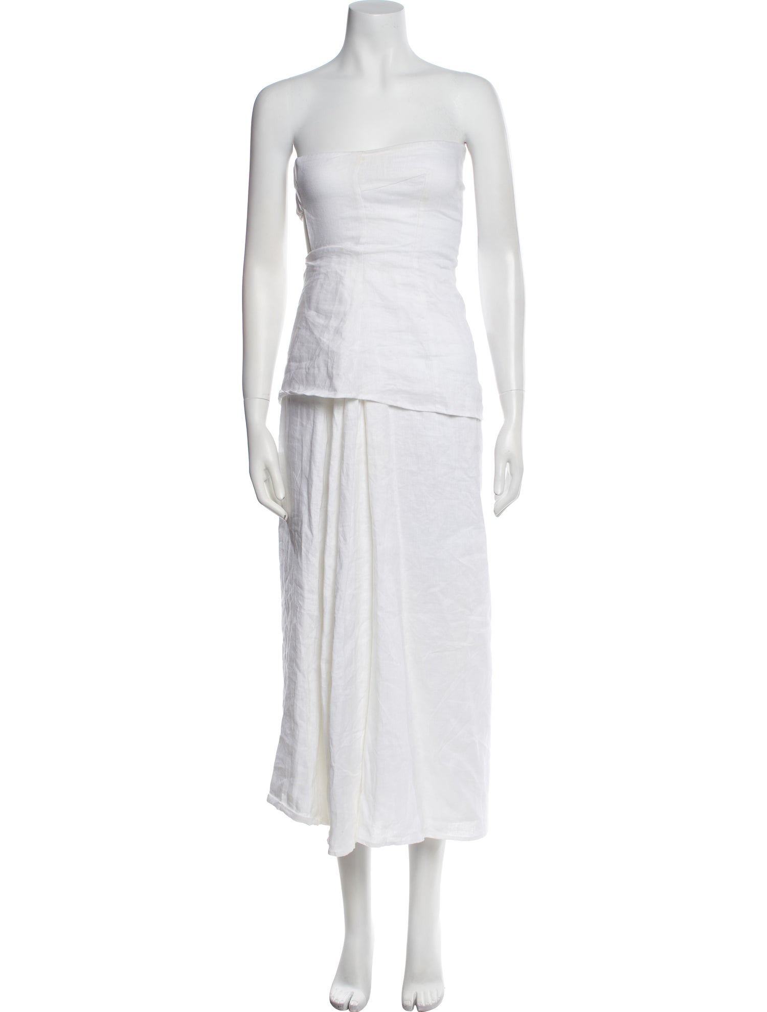 Dissh Linen Midi Length Dress
