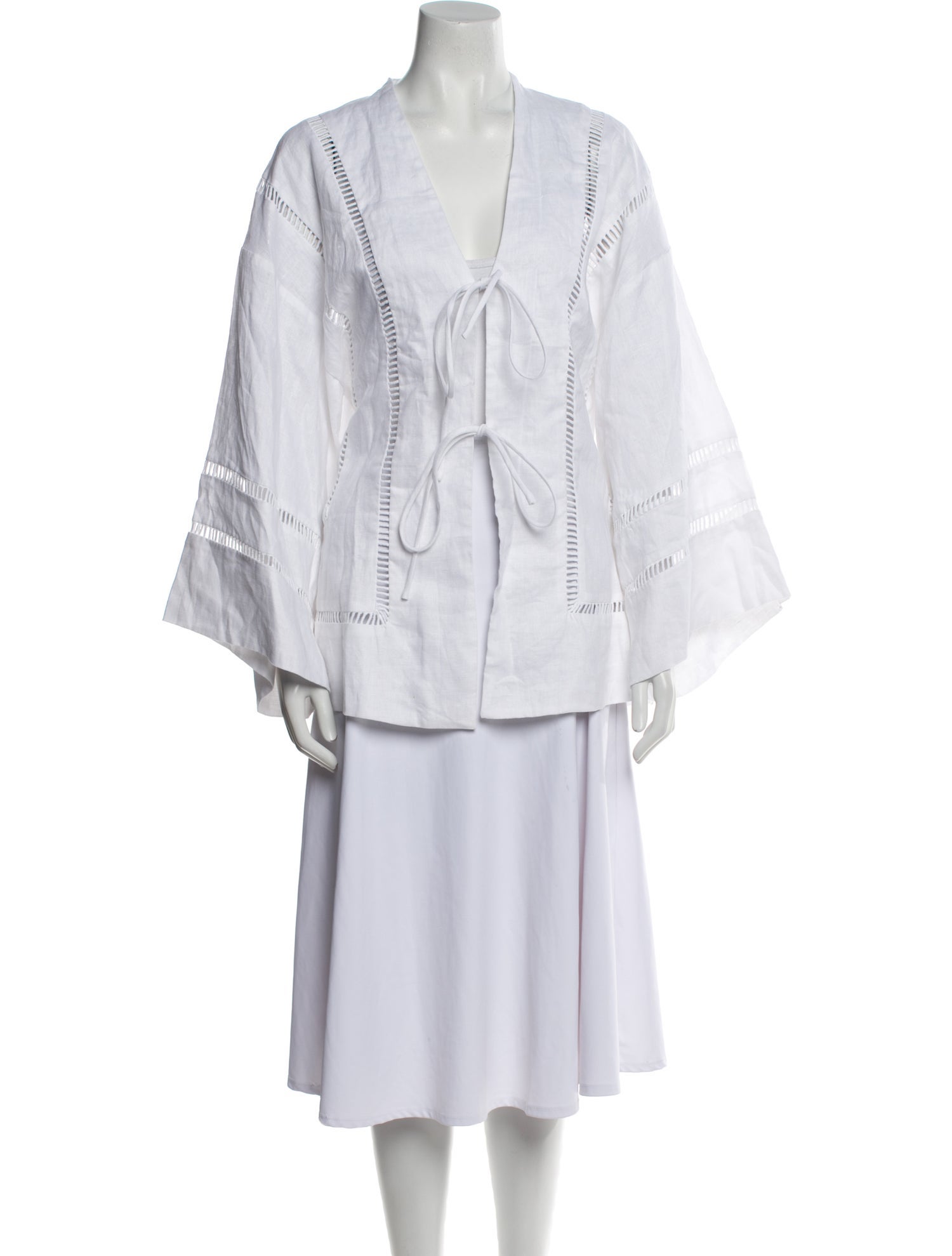 Dissh Linen V-Neck Tunic w/ Tags